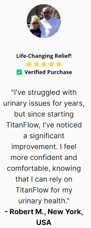 Robert M.-TitanFlow-happy-Customer